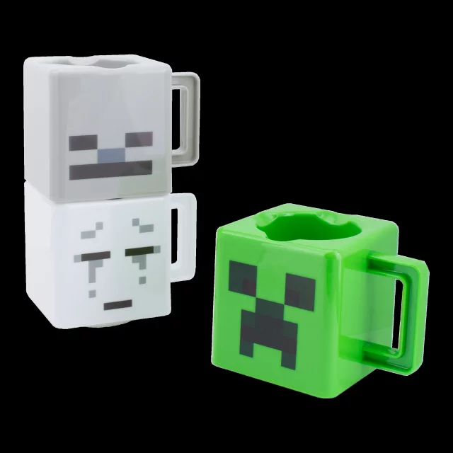 Hrnek Minecraft - Stacking Mugs (sada 3 hrnků)