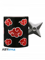 Kubek Naruto Shippuden - Akatsuki Shuriken 3D