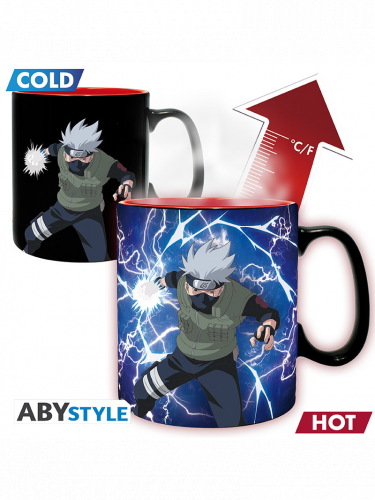 Kubek Naruto Shippuden - Kakashi/Itachi (zmieniający kolor)