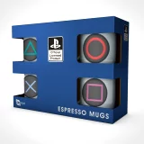 Hrnek PlayStation - Espresso Sada - 4 ks