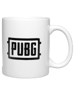 Kubek PUBG - Logo (biały)