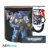 Kubek Warhammer 40.000 - Ultramarine & Black Legion (zmieniający się pod wpływem ciepła)