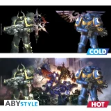 Kubek Warhammer 40.000 - Ultramarine & Black Legion (zmieniający się pod wpływem ciepła)