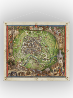 Wallscroll Kingdom Come: Deliverance II - Mapa Kutnej Hory (Kuttenberg)