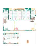 Kalendarz Pusheen - Cute (planer tygodniowy)