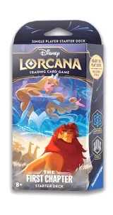 Gra karciana Lorcana: The First Chapter - Sapphire / Steel Starter Deck - Disney