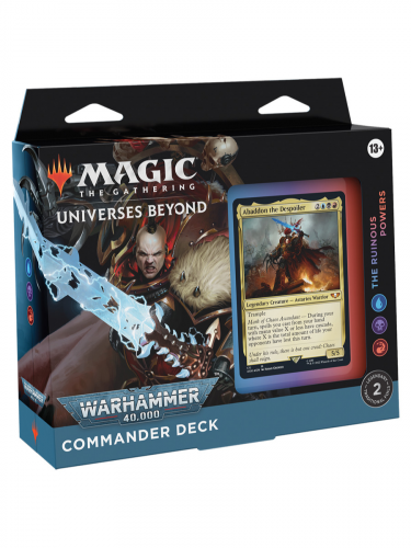 Gra karciana Magic: The Gathering Universes Beyond: Warhammer 40,000 - The Ruinous Powers (Talia Dowódcy)