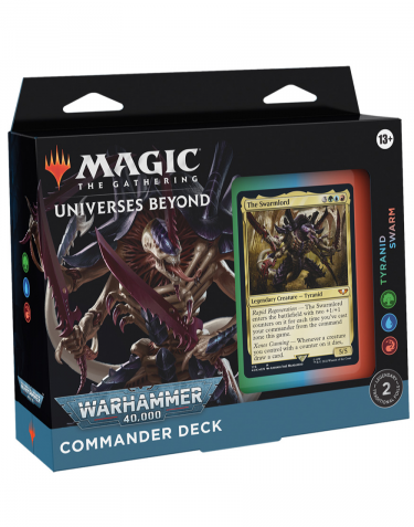 Gra karciana Magic: The Gathering Universes Beyond: Warhammer 40,000 - Tyranid Swarm (Talia Dowódcy)