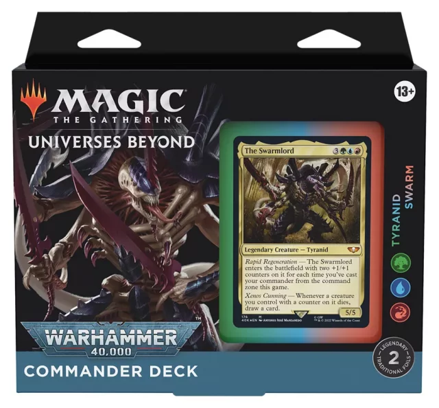 Gra karciana Magic: The Gathering Universes Beyond: Warhammer 40,000 - Tyranid Swarm (Talia Dowódcy) - Magic The Gathering