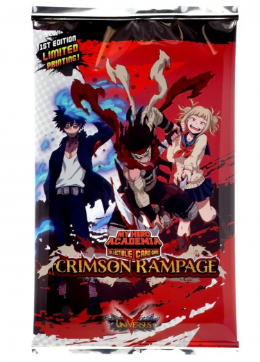 Gra karciana My Hero Academia - Crimson Rampage Booster (10 kart)