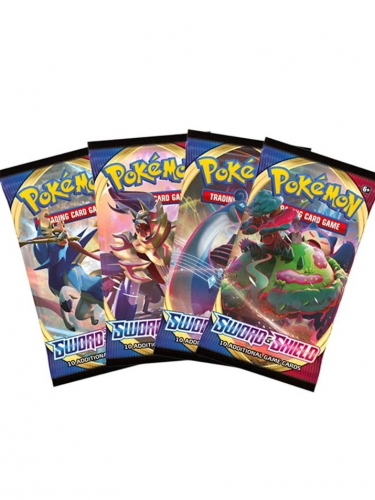 Gra karciana Pokémon TCG: Sword and Shield - Booster (10 kart)