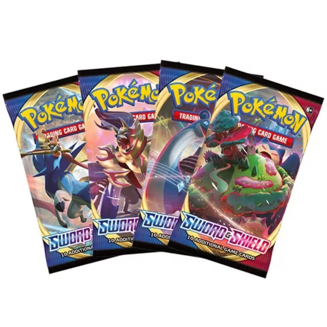 Gra karciana Pokémon TCG: Sword and Shield - Booster (10 kart) - Kolekcjonerska gra karciana TCG