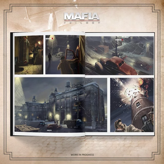Kniha The Art of Mafia Trilogy [CZ] (poškozený obal)