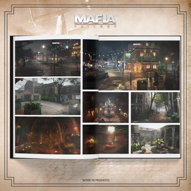 Kniha The Art of Mafia Trilogy [CZ] (poškozený obal)