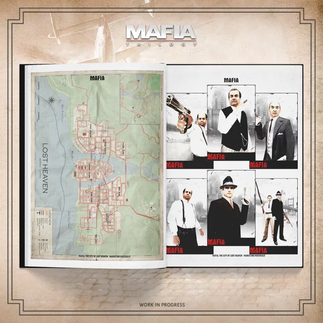 Kniha The Art of Mafia Trilogy [CZ] (poškozený obal)