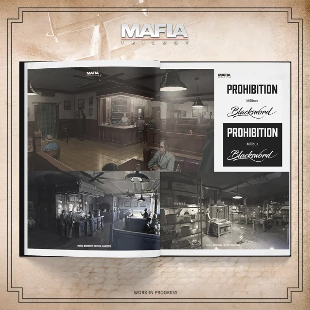 Kniha The Art of Mafia Trilogy [CZ] (poškozený obal)