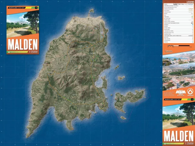 Mapa Arma 3 - Malden