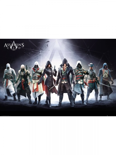 Plakat Assassins Creed - Characters