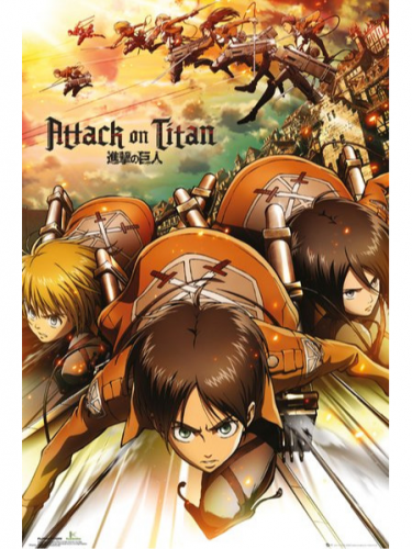 Plakat Attack on Titan - Attack