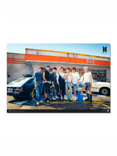 Plakat BTS - Gas Station