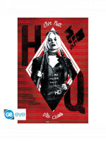 Plakat DC Comics - Harley Quinn Live Fast, Die Clown