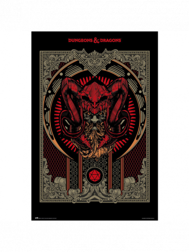 Plakat Dungeons & Dragons - Players Handbook