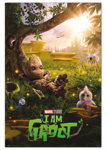 Plakat Guardians of the Galaxy - Groot Chill Time