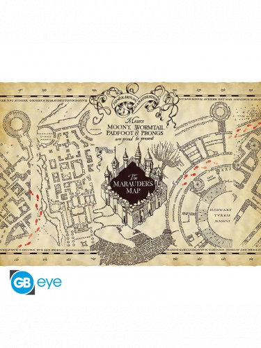 Plakat Harry Potter - Marauder's Map