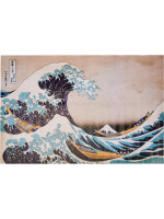 Plakat Hokusai Katsushika - The Great Wave of Kanagawa