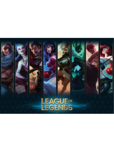 Plakat League of Legends - Mistrzowie