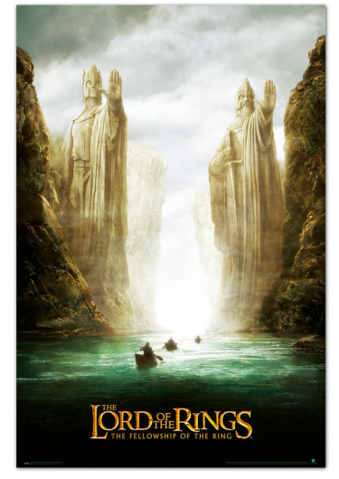 Plakat Lord of the Rings - The Gates of Argonath