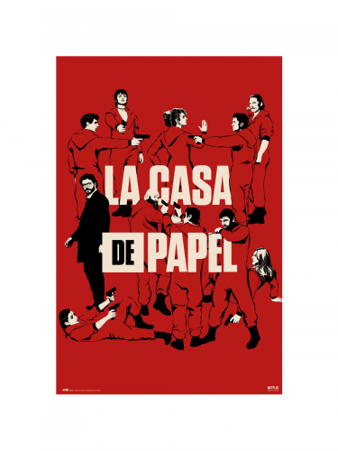 Plakat Money Heist - All Characters