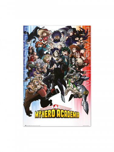 Plakat My Hero Academia - Class 1-A and Class 1-B