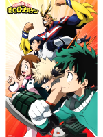 Plakat My Hero Academia - Bohaterowie