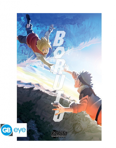 Plakat Naruto Shippuden - Boruto i Naruto