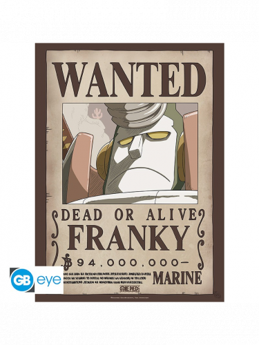 Plakat One Piece - Franky