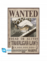 Plakat One Piece - Wanted Trafalgar Law Wano