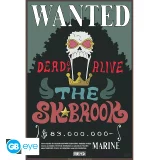 Plakát One Piece - Wanted Brook & Chopper (sada 2 ks)