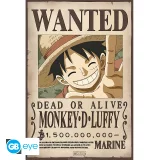 Plakát One Piece - Wanted Luffy & Ace (sada 2 ks)