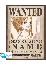 Plakat One Piece - Wanted Nami