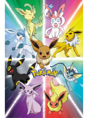 Plakat Pokémon - Eevee Evolution