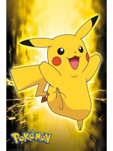 Plakat Pokémon - Pikachu Neon (Pikachu Neon)