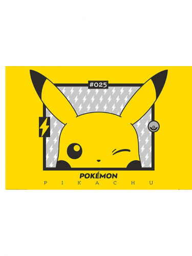 Plakat Pokémon - Pikachu