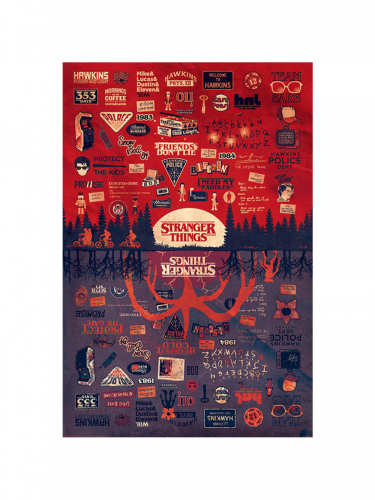 Plakat Stranger Things - Season 2
