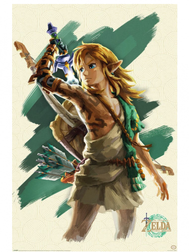 Plakat The Legend of Zelda: Tears of the Kingdom - Link Unleashed