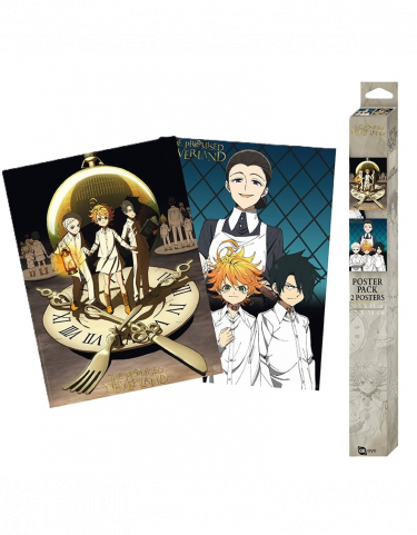 Plakat The Promised Neverland - Characters Chibi (2 plakaty)