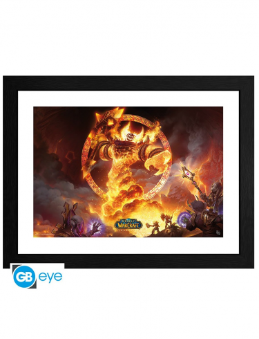 Plakat w ramce World of Warcraft - Ragnaros