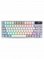 Klawiatura gamingowa ROG Azoth MOONTHLIGHT WHITE (ROG MX Snow / PBT) - US International