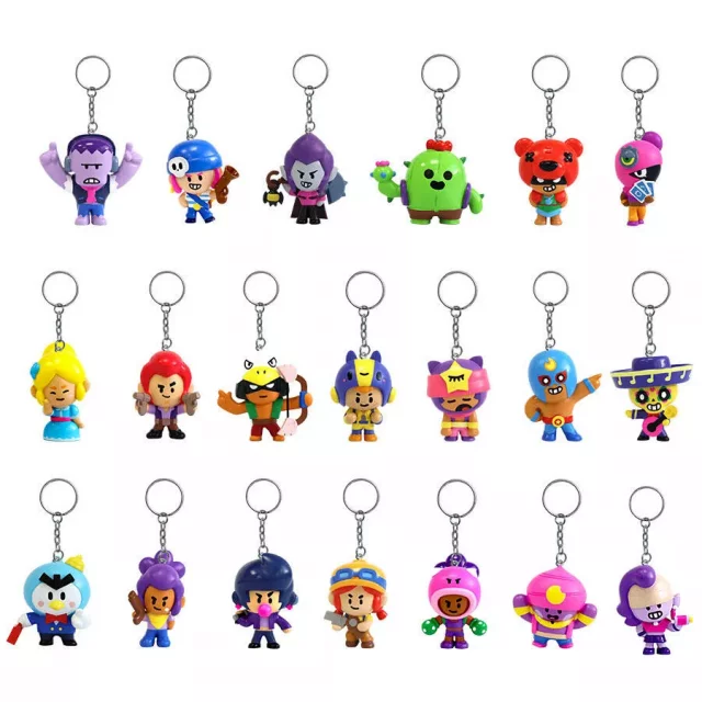 Klíčenka Brawl Stars - Figural Keychain (náhodný výběr)