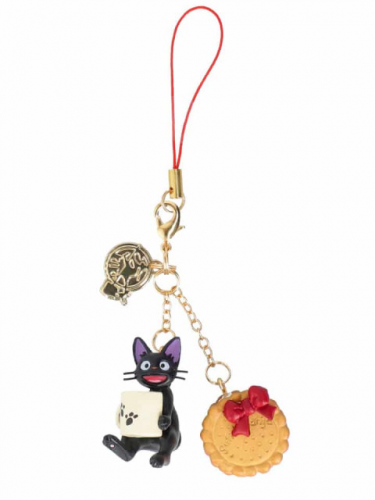 Breloczek Ghibli - Jiji & Cookie (Kiki's Delivery Service)